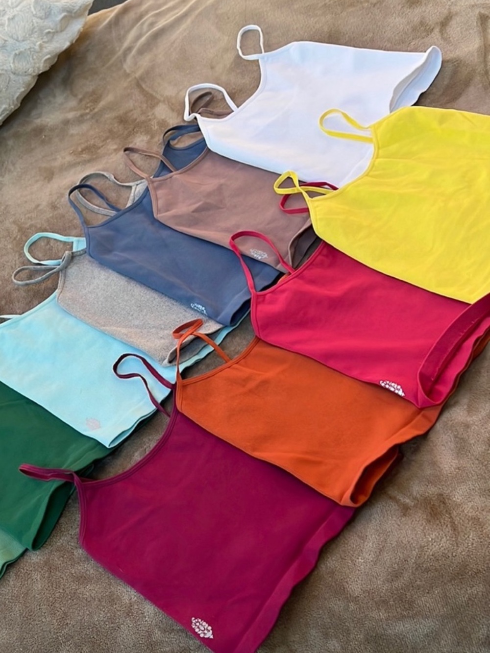 🌺Free people tighten up back crop tank